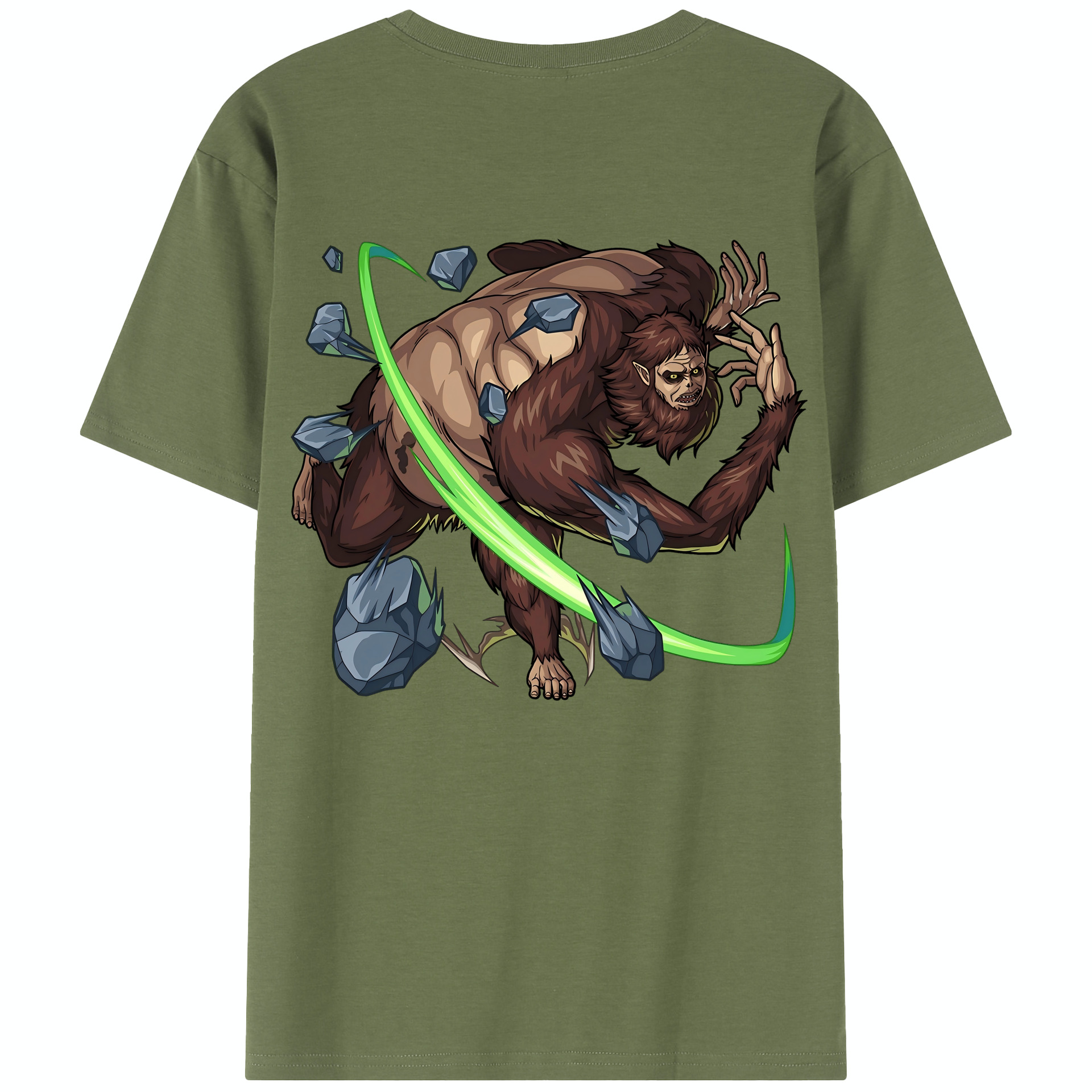 （画像用） 進撃の巨人 Attack on Titan 綿100％半袖Tシャツ（背面プリント）